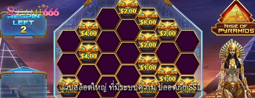 เว็บสล็อตใหญ่ ที่มีระบบความ ปลอดภัย SSL